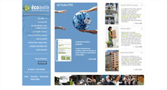 Desktop Screenshot of ecotextile.tm.fr